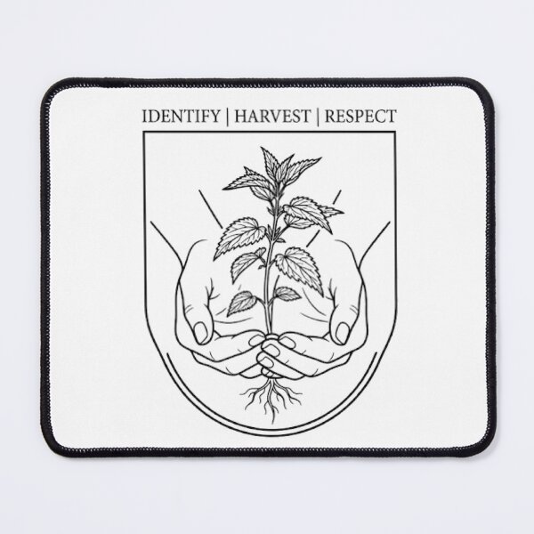 Item preview, Identify Harvest Respect Botanical Foraging Illustration T-Shirt designed and sold by VintryOff.