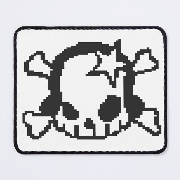 Item preview, Pixel Skull Crossbones Retro Art designed and sold by Echo_Design.