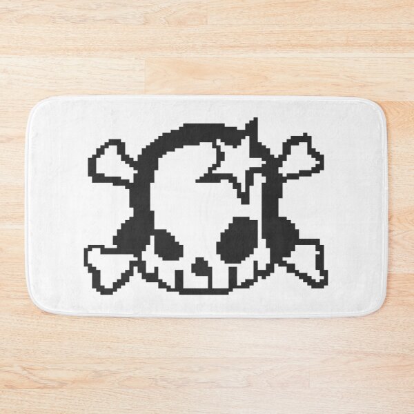 Item preview, Pixel Skull Crossbones Retro Art designed and sold by Echo_Design.