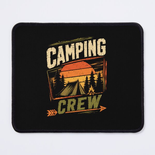 Item preview, Camping Crew Outdoor Adventure Enthusiast Campers designed and sold by RetroMini2026.