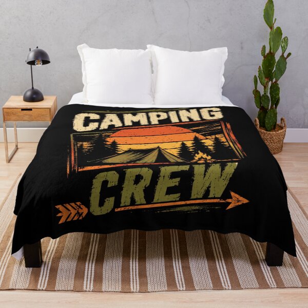 Item preview, Camping Crew Outdoor Adventure Enthusiast Campers designed and sold by RetroMini2026.