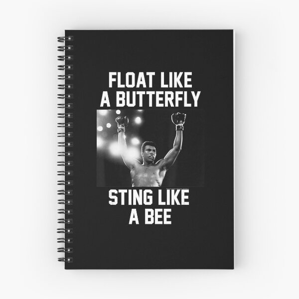 Item preview, Muhammad Ali Butterfly Quote Design designed and sold by WalSaue.