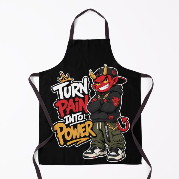 Item preview, Turn Pain Into Power Street Oni Hip Hop designed and sold by Tong4130.