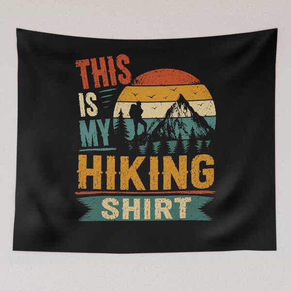Item preview, This Is My Hiking Shirt Mountain Hiker Outdoor Trekker designed and sold by RetroMini2026.