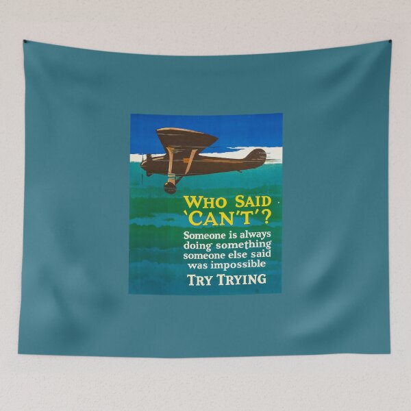 Item preview, Who Said Can't designed and sold by The Ravens Ballad.