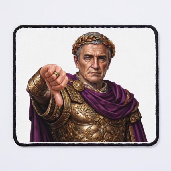 Item preview, Roman Emperor Thumbs Down-Classic Historical Judgment designed and sold by Northern Glow Art.