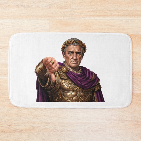 Item preview, Roman Emperor Thumbs Down-Classic Historical Judgment designed and sold by Northern Glow Art.