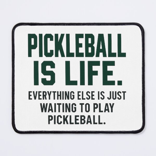 Item preview, Pickleball Is Life Everything Else Is Waiting Funny Player Gift designed and sold by FiggletThreads.
