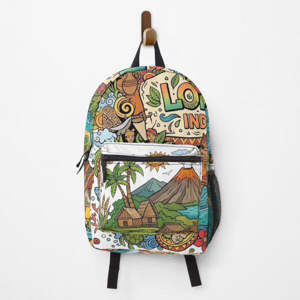 Item preview, Wonderful Lombok Indonesia Travel Souvenir Heritage Colorful Cultural Doodle designed and sold by arisukma11.