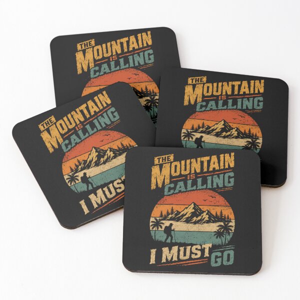 Item preview, The Mountain Is Calling I Must Go Hiking Adventure Nature Explorer designed and sold by RetroMini2026.