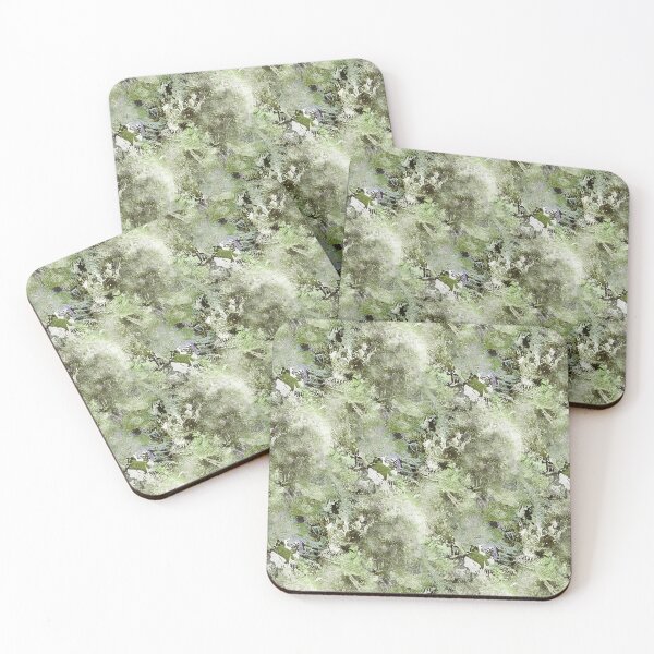 Item preview, Impressionistic Spring Foliage in Green designed and sold by Artistestella.