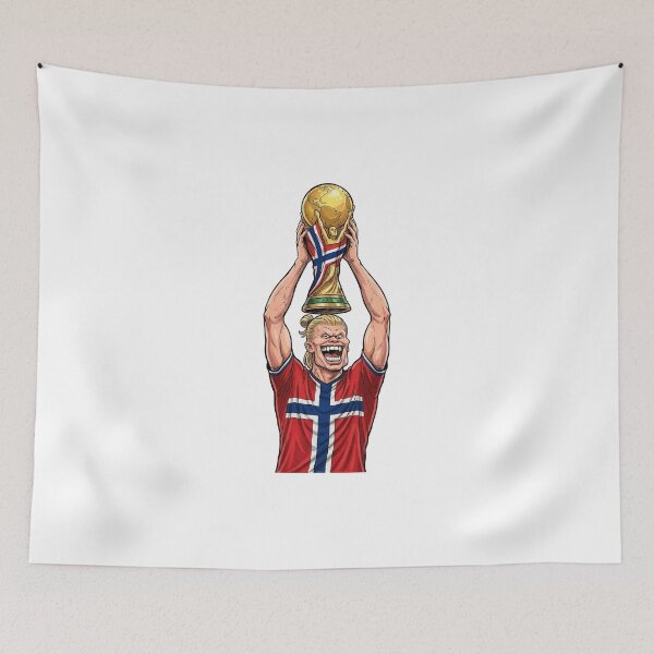 Item preview, Haaland Norway Lifting the trophy designed and sold by Thudesign85.