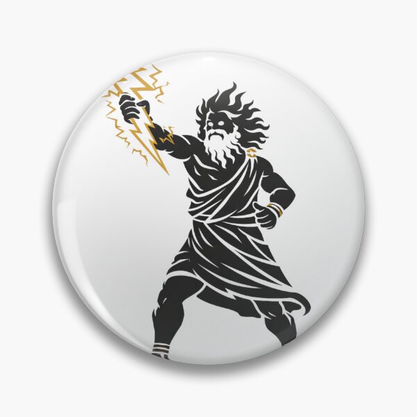 Item preview, Zeus Lightning Bolt designed and sold by yunamaliskova.