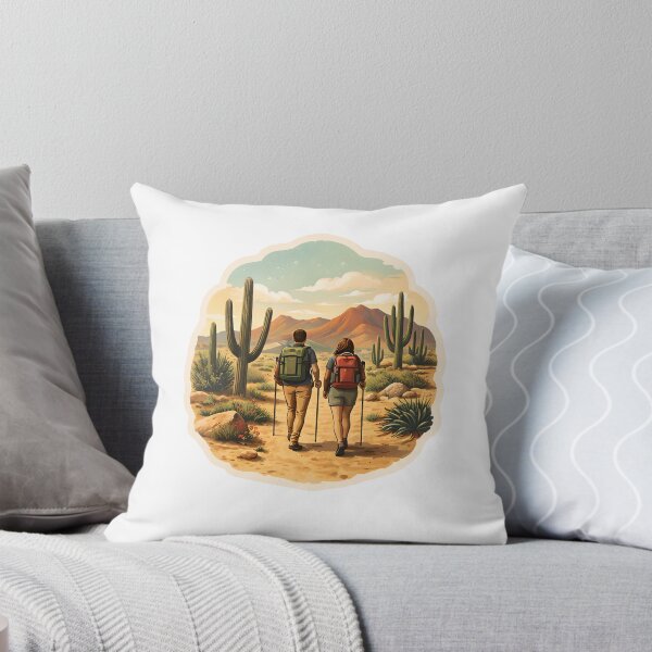 Item preview, Desert Hiking Watercolor designed and sold by ChemicalXShop.