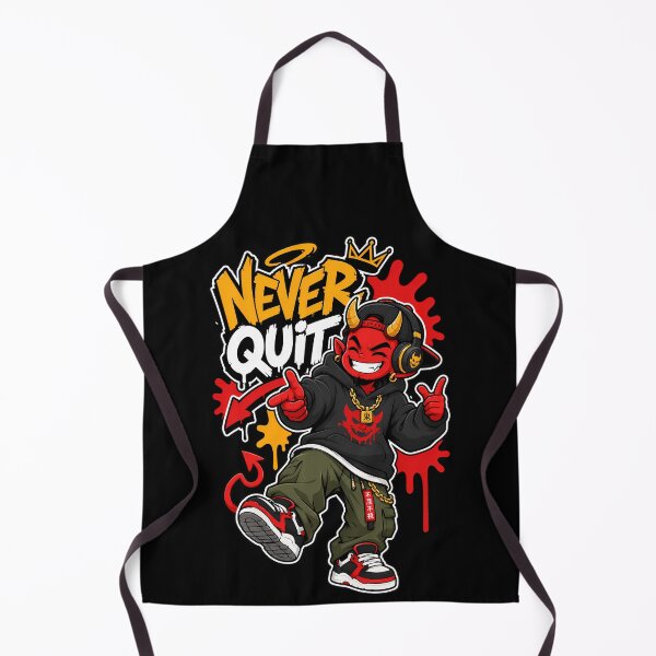Item preview, Never Quit Devil Street Art Hip Hop Design designed and sold by Tong4130.