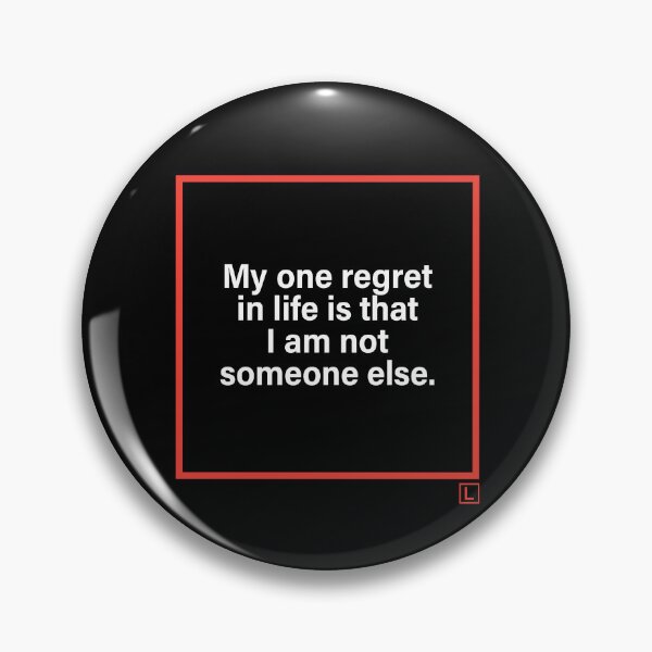 Item preview, Red Frame Thoughts | Minimal Typography Art designed and sold by Lifer Art and Design.