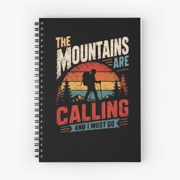 Item preview, The Mountains Are Calling And I Must Go | Mountain Hiking Outdoor Adventure Nature designed and sold by RetroMini2026.
