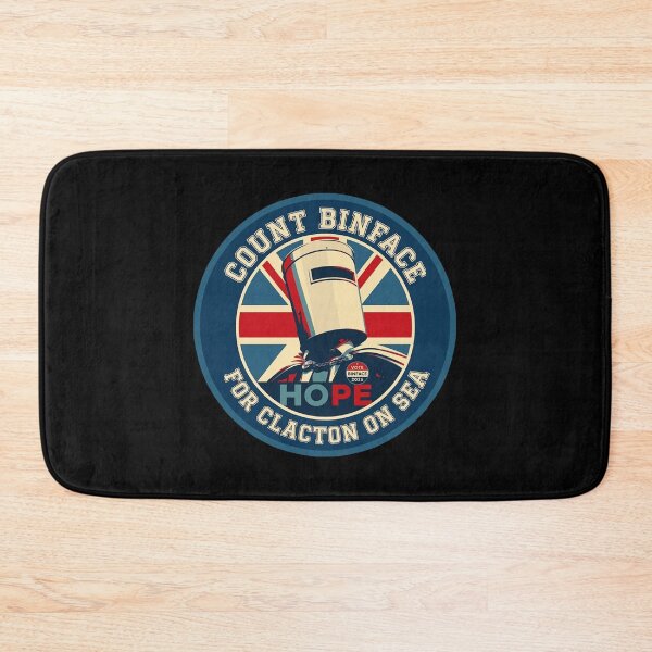 Item preview, Count Binface,  Vote Binface, Count Binface for Clacton on Sea designed and sold by PuniCodansu.