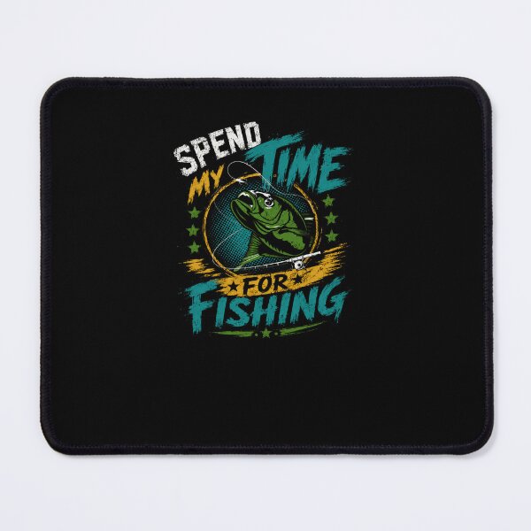 Item preview, Spend My Time For Fishing Angler Fisherman Enthusiast designed and sold by RetroMini2026.