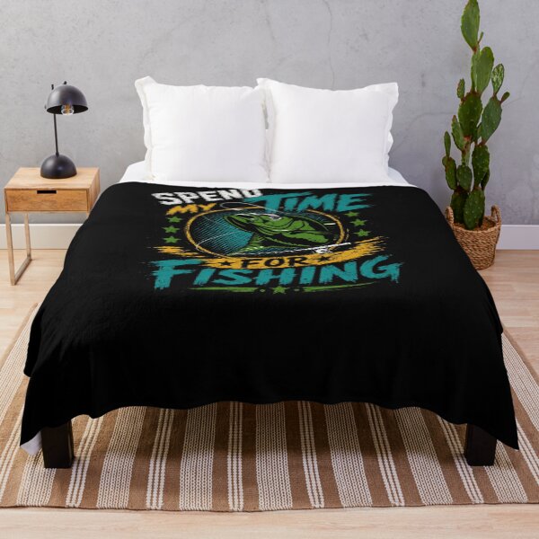 Item preview, Spend My Time For Fishing Angler Fisherman Enthusiast designed and sold by RetroMini2026.