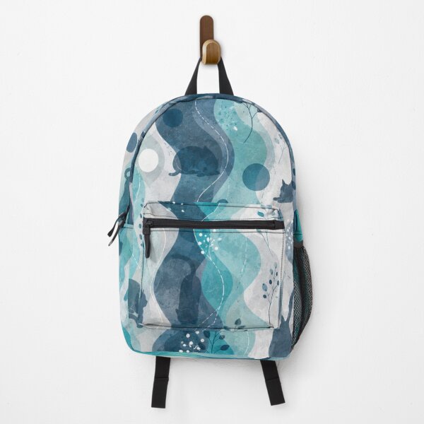 Item preview, Coastal Waves Cat Pattern designed and sold by Mindworx21.