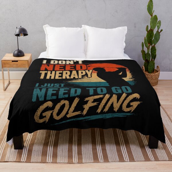 Item preview, I Don't Need Therapy I Just Need To Go Golfing Golfer Golf Lover Hobby designed and sold by RetroMini2026.