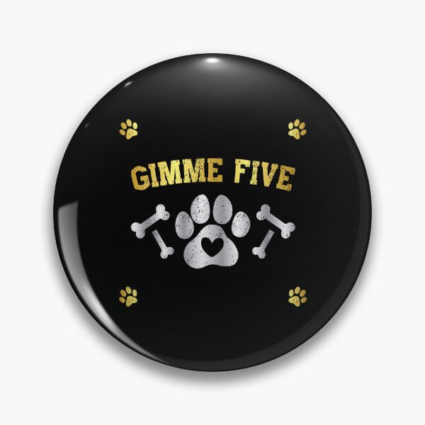 Item preview, Gimme Five Paw Print Heart Vintage designed and sold by GiaoCalonas.