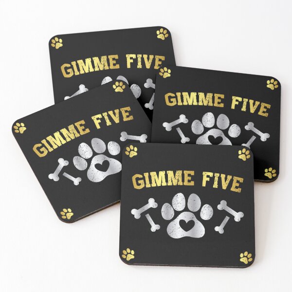 Item preview, Gimme Five Paw Print Heart Vintage designed and sold by GiaoCalonas.