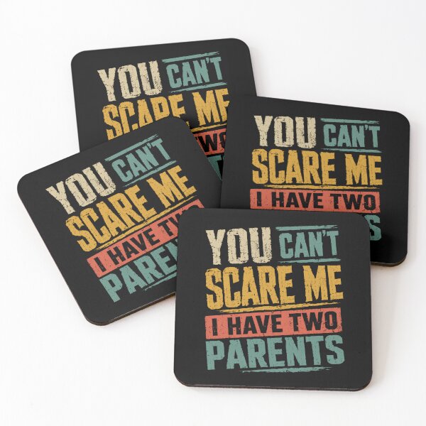 Item preview, You Can't Scare Me I Have Two Parents Funny Kid Humor Family Parenting designed and sold by RetroMini2026.