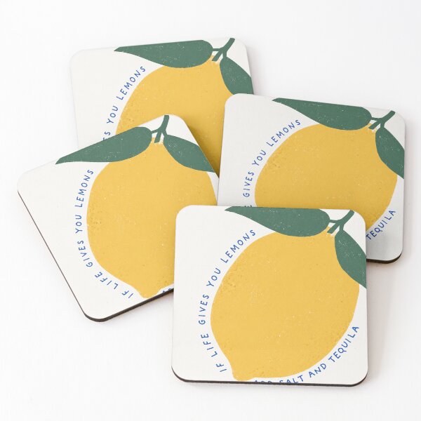 Item preview, Life Gives You Lemons Tequila Humor designed and sold by Kunst&Kontrast.