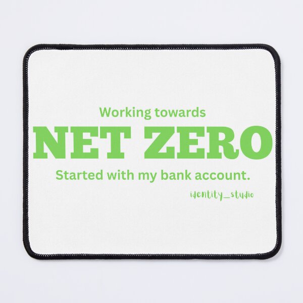 Item preview, Net Zero - Renewable Energy Humor  designed and sold by Identity Studio.