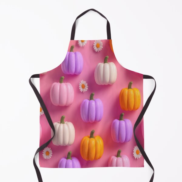 Item preview, Cute Pastel Pumpkins and Daisies Autumn Pattern designed and sold by colorful-white.