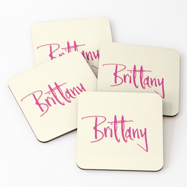 Item preview, BRITTANY personalized type design designed and sold by CharlottePlaceArt.