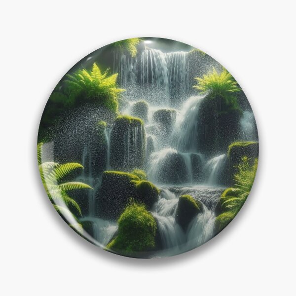 Item preview, Waterfalls and sunbeams designed and sold by vernonplatt.