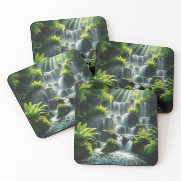 Item preview, Waterfalls and sunbeams designed and sold by vernonplatt.