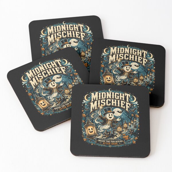 Item preview, Midnight mischief of hallowean havoc spooky fun designed and sold by Rally Forge.