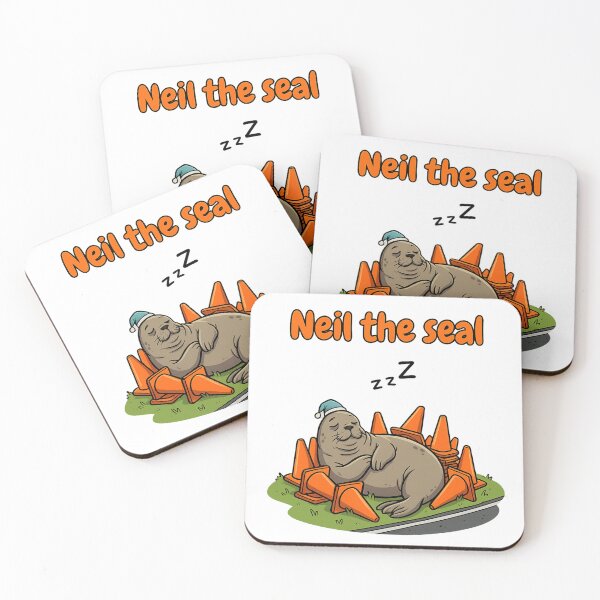 Item preview, Neil the Seal designed and sold by Dudek Originals.