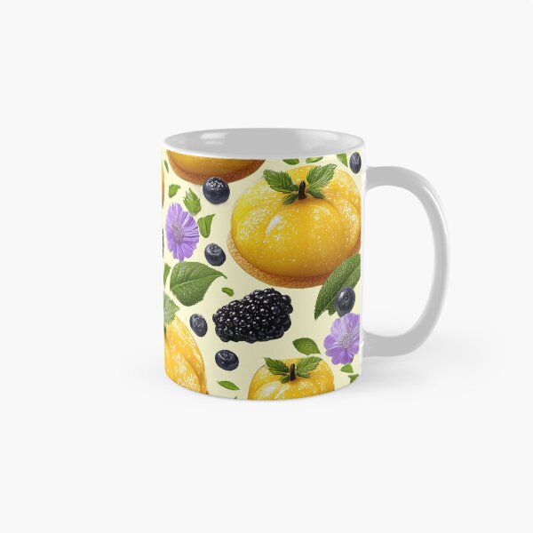 Item preview, Yellow Pumpkin Pastries with Berries and Flowers designed and sold by colorful-white.
