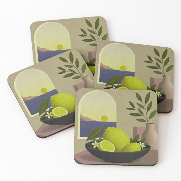 Item preview, Lime Citrus Escape designed and sold by joycrysstudio.