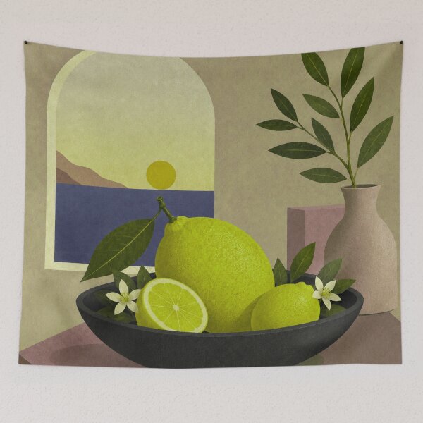 Item preview, Lime Citrus Escape designed and sold by joycrysstudio.