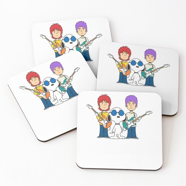 Item preview, Cartoon Duoo and Cool Dog with Guitars designed and sold by AdrianMis.