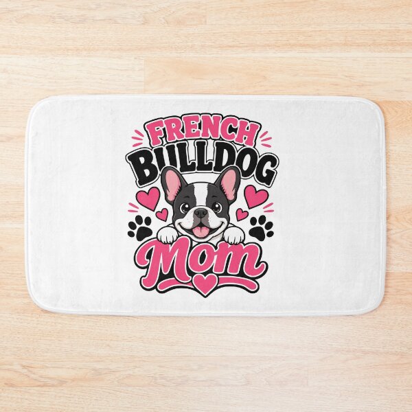 Item preview, French Bulldog Mom Funny pet puppy dog vintage design for frenchie owners and frenchy lovers  designed and sold by LD ART.