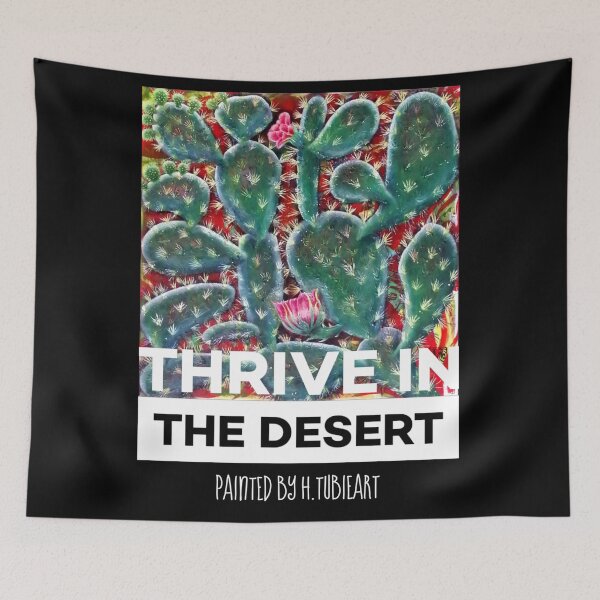Item preview, Thrive in the desert designed and sold by tubieArtDesign.