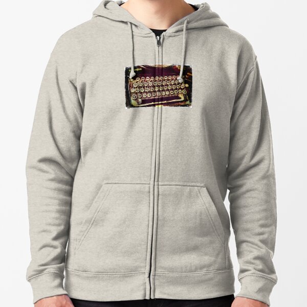 Enigma - Typewriter IV Zipped Hoodie