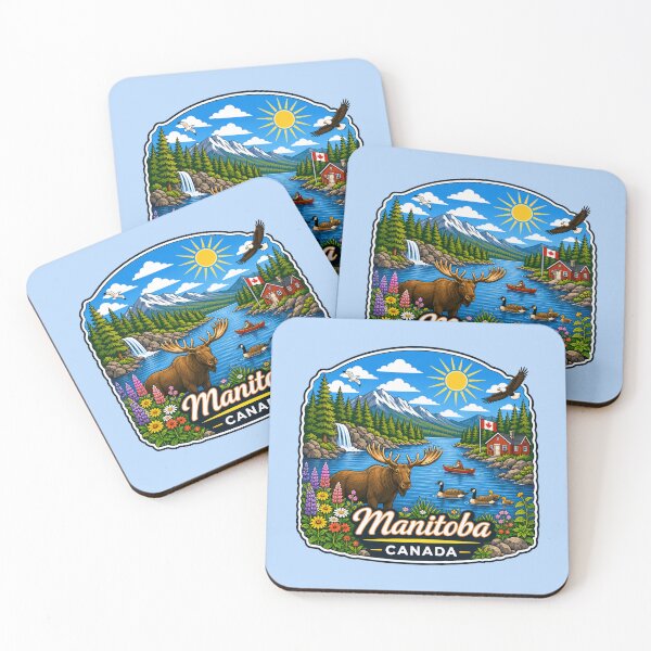 Item preview, Manitoba Canada Wilderness Landscape designed and sold by Myra365Art.