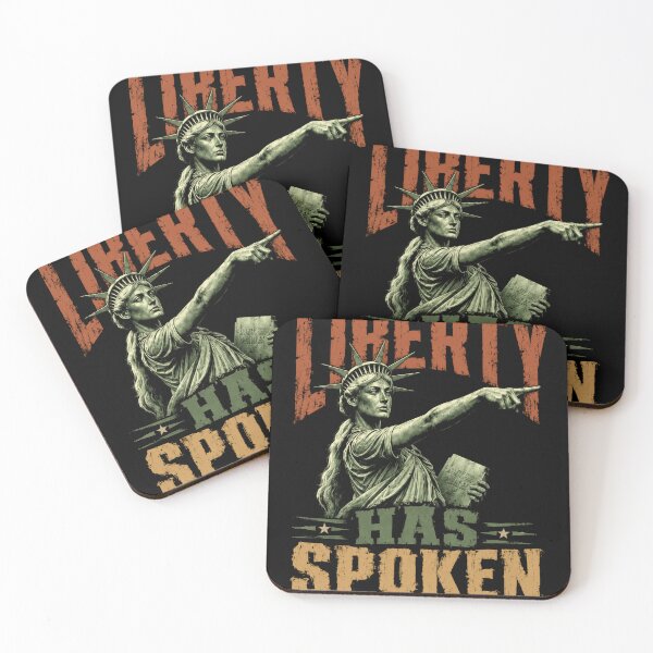 Item preview, Liberty Has Spoken American Patriot Freedom USA designed and sold by SkeletonsDanger.