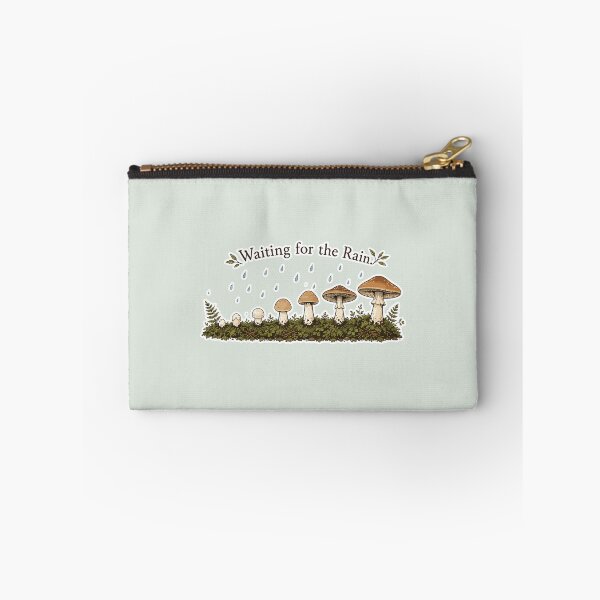 Item preview, Waiting for the Rain Mushroom | Funny Mushroom Foraging Gift | Mycology Lover Design designed and sold by SimplePoDesign.