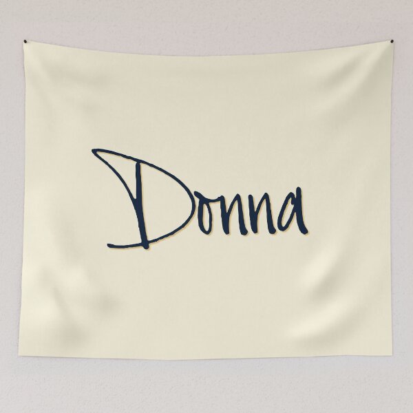 Item preview, DONNA personalized type design designed and sold by CharlottePlaceArt.