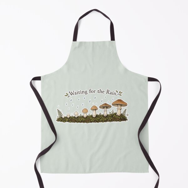 Item preview, Waiting for the Rain Mushroom | Funny Mushroom Foraging Gift | Mycology Lover Design designed and sold by SimplePoDesign.