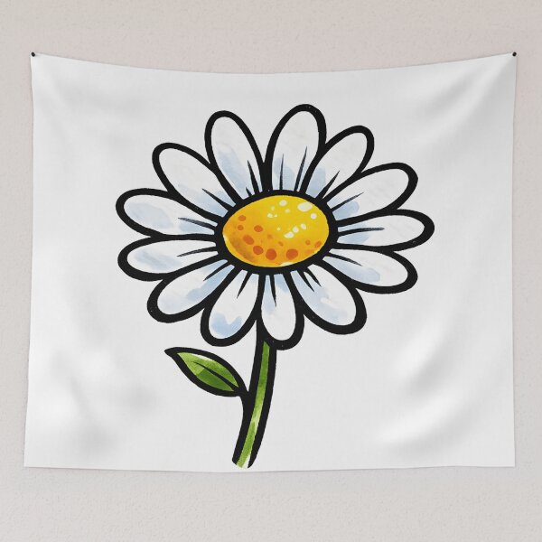 Item preview, White Daisy Flower designed and sold by GraphicsClub.